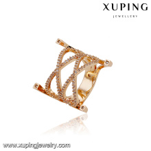 14662 xuping wholesale jewelry 18k gold plated luxury ring for women